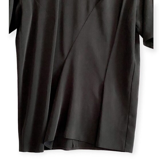 MM6 Maison Margiela black short sleeve pleated‎ top, size 40 Italian - Picture 5 of 13